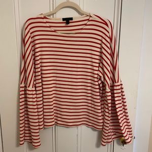 J. Crew Bell Sleeve Shirt